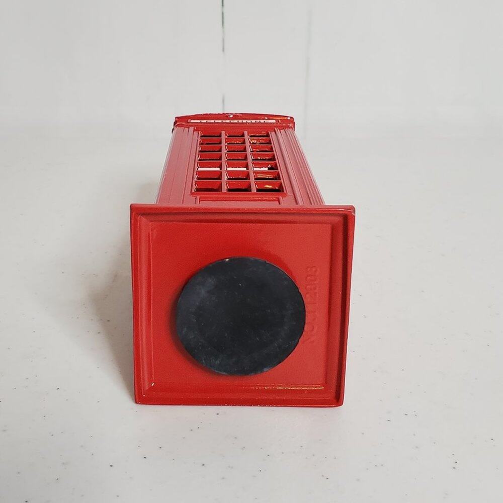 England Traditional Red Phone Booth 3D Metal Bank Souvenir Collectible - Picture 7 of 8